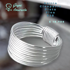Anillo Cleopatra - Plata Fina 925